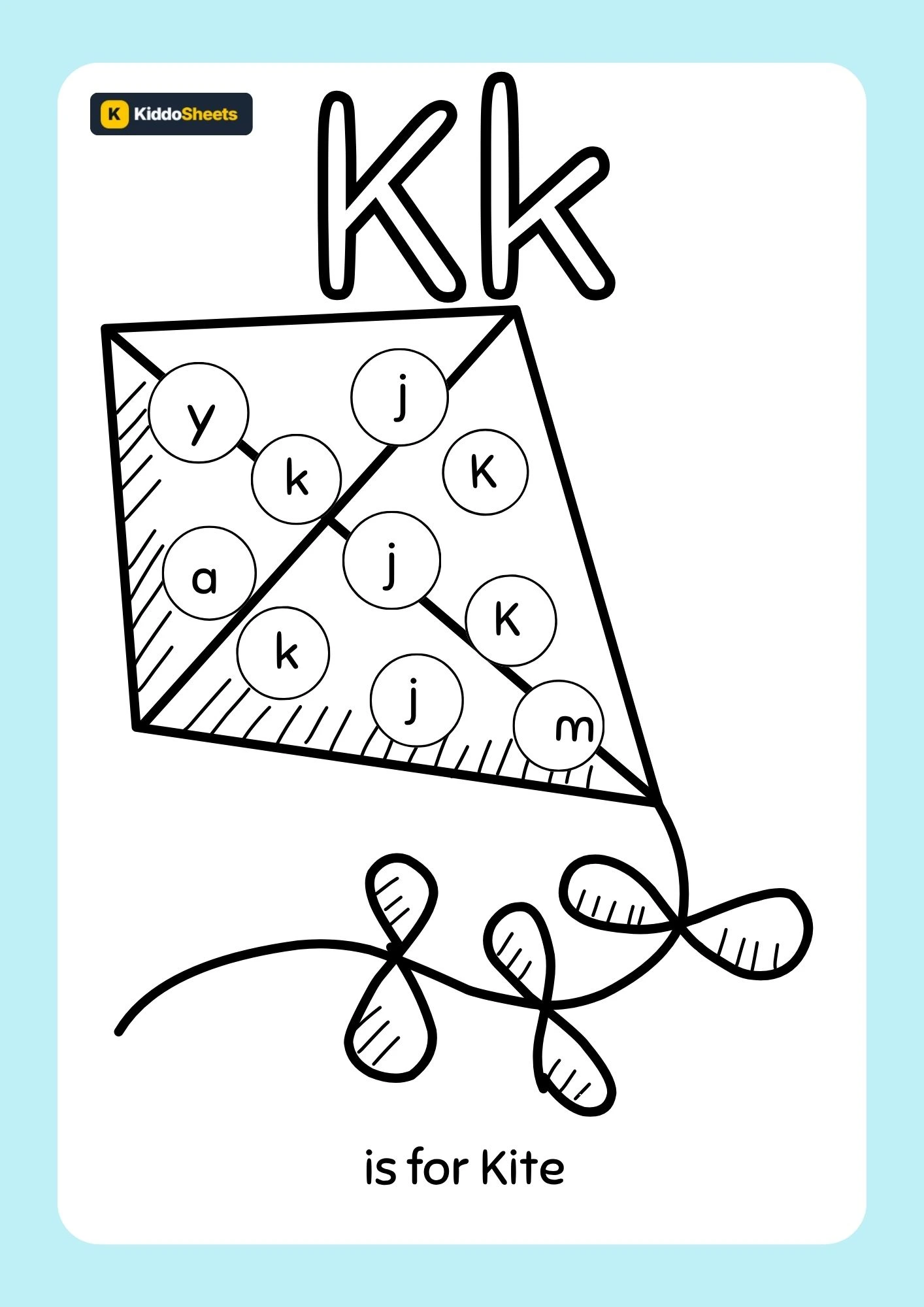 Find The Letter Kk