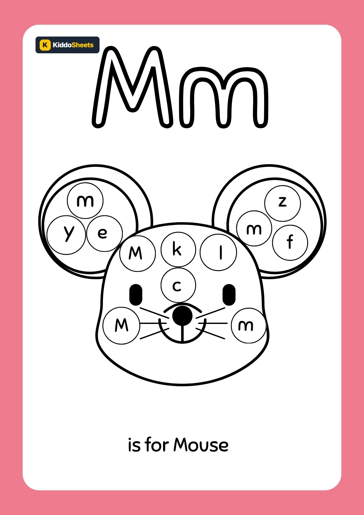 Find The Letter Mm