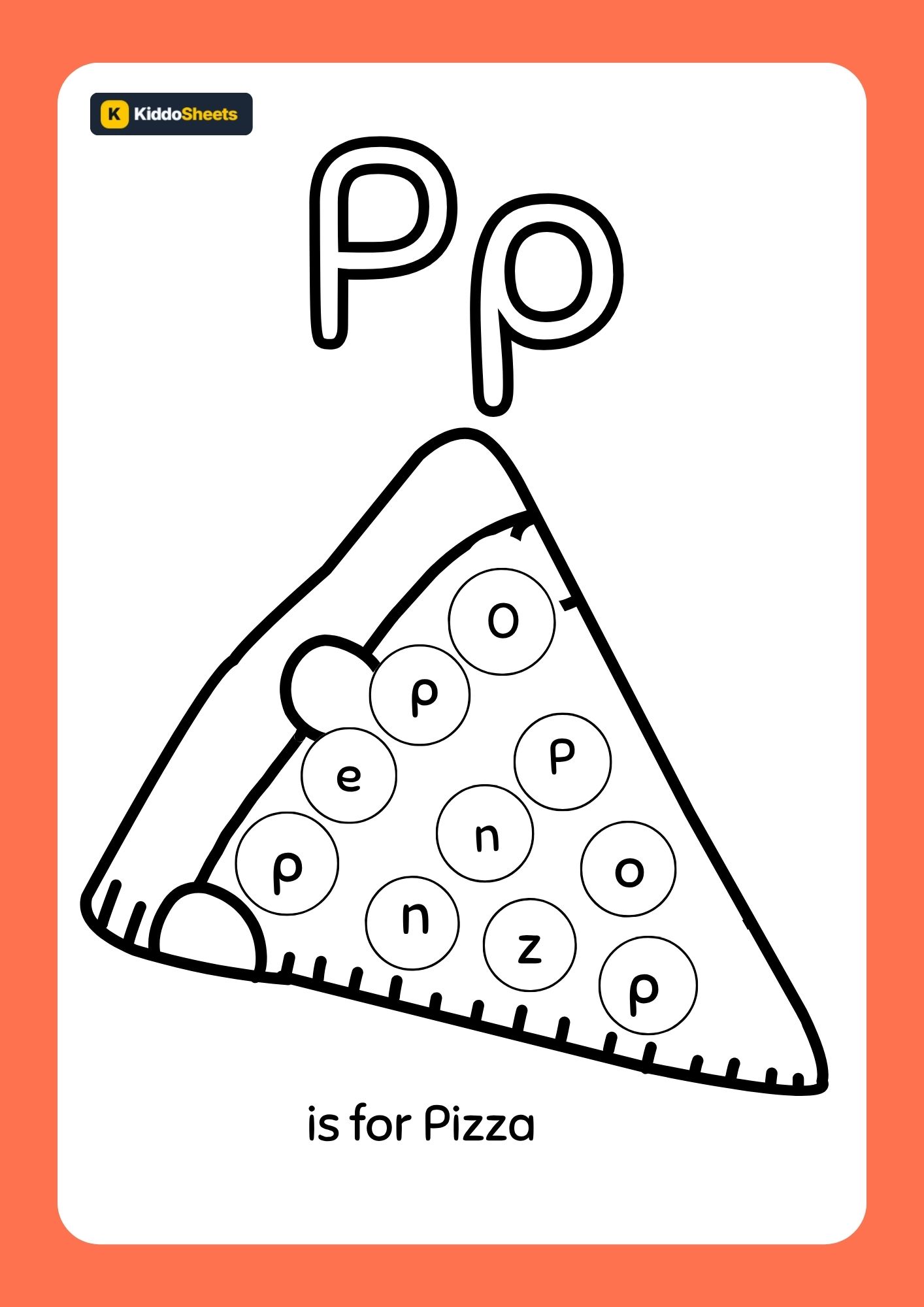Find The Letter Pp
