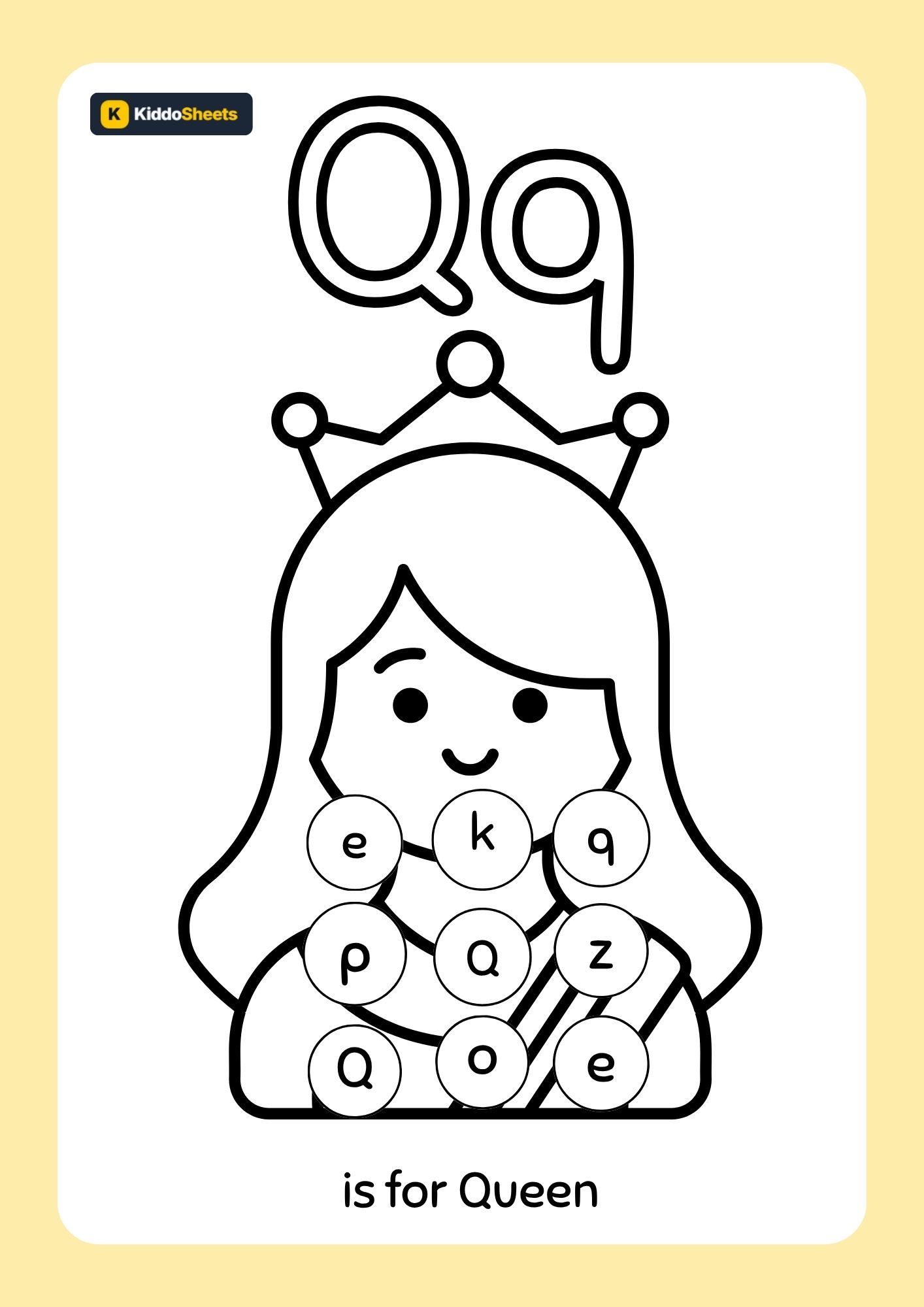 Find The Letter Qq