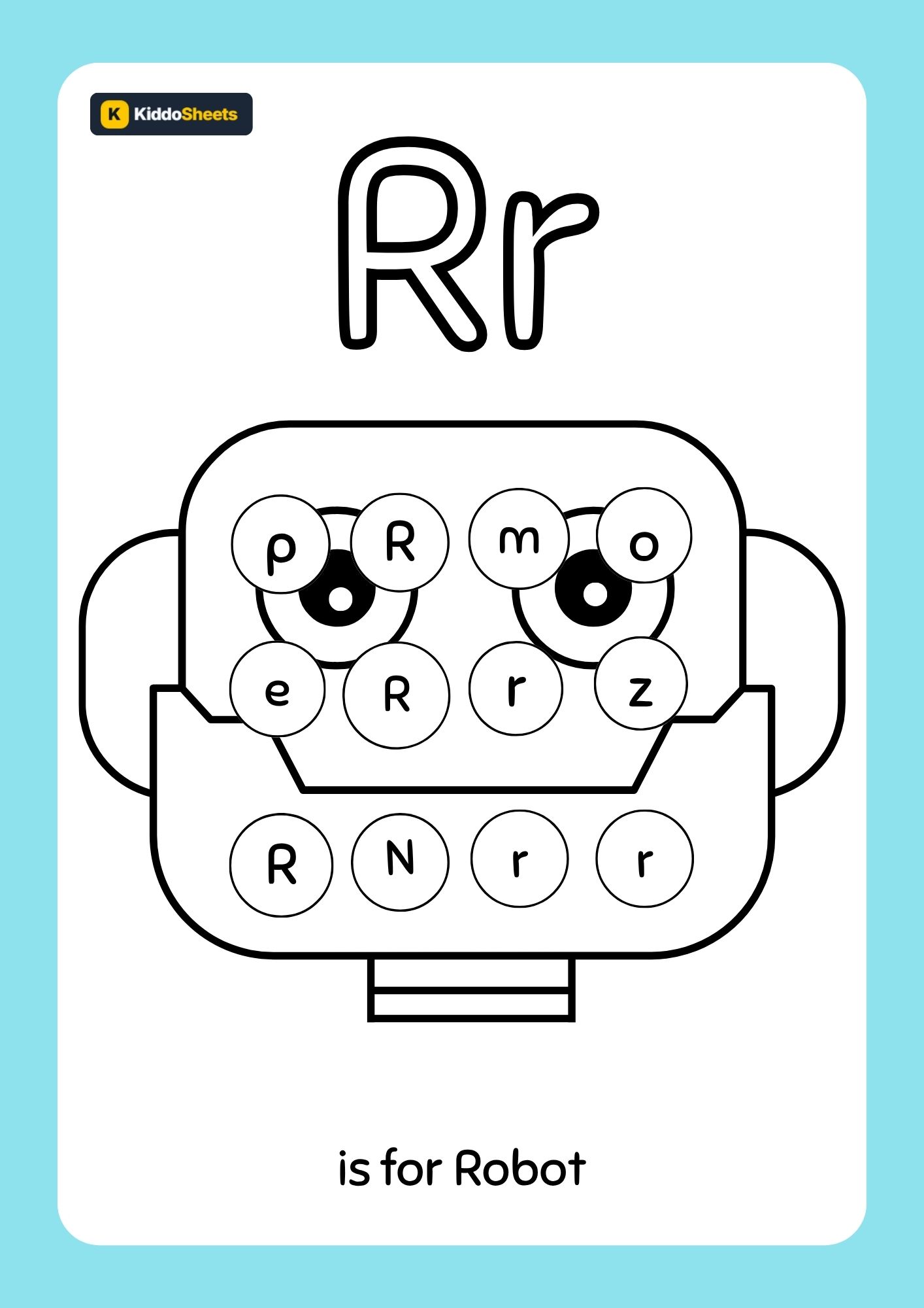 Find The Letter Rr