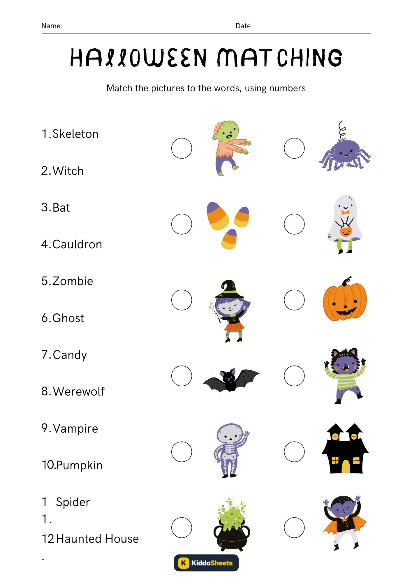 Match the Picture to The Words-2