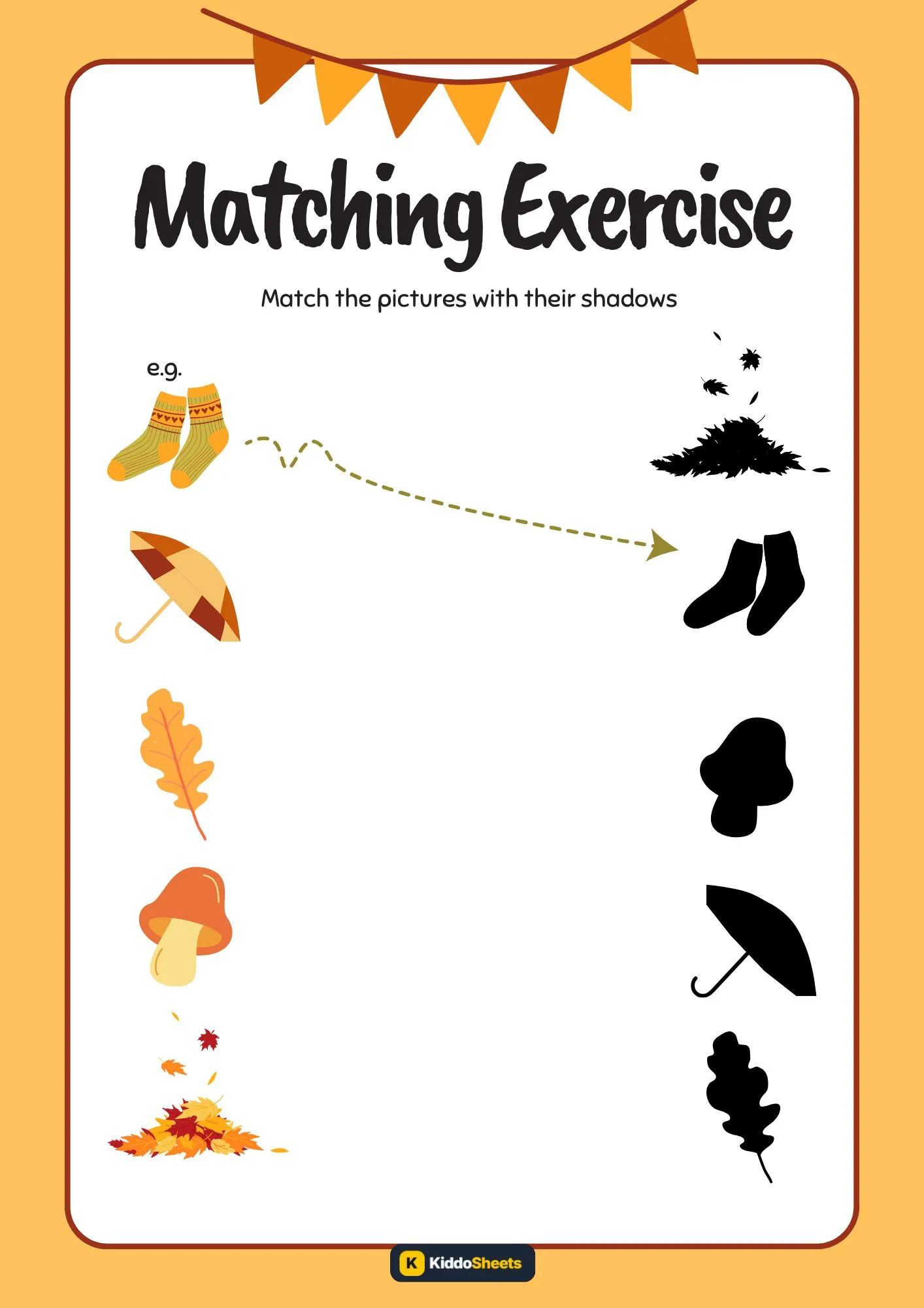 Match the Pictures with Their Shadows-3